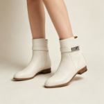 Bohemian Leather Ankle Boots - Image 2