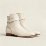 Bohemian Leather Ankle Boots