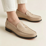Minimalist Classic Leather Loafers - Image 2