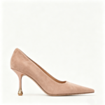 Elegant Suede Block Heels