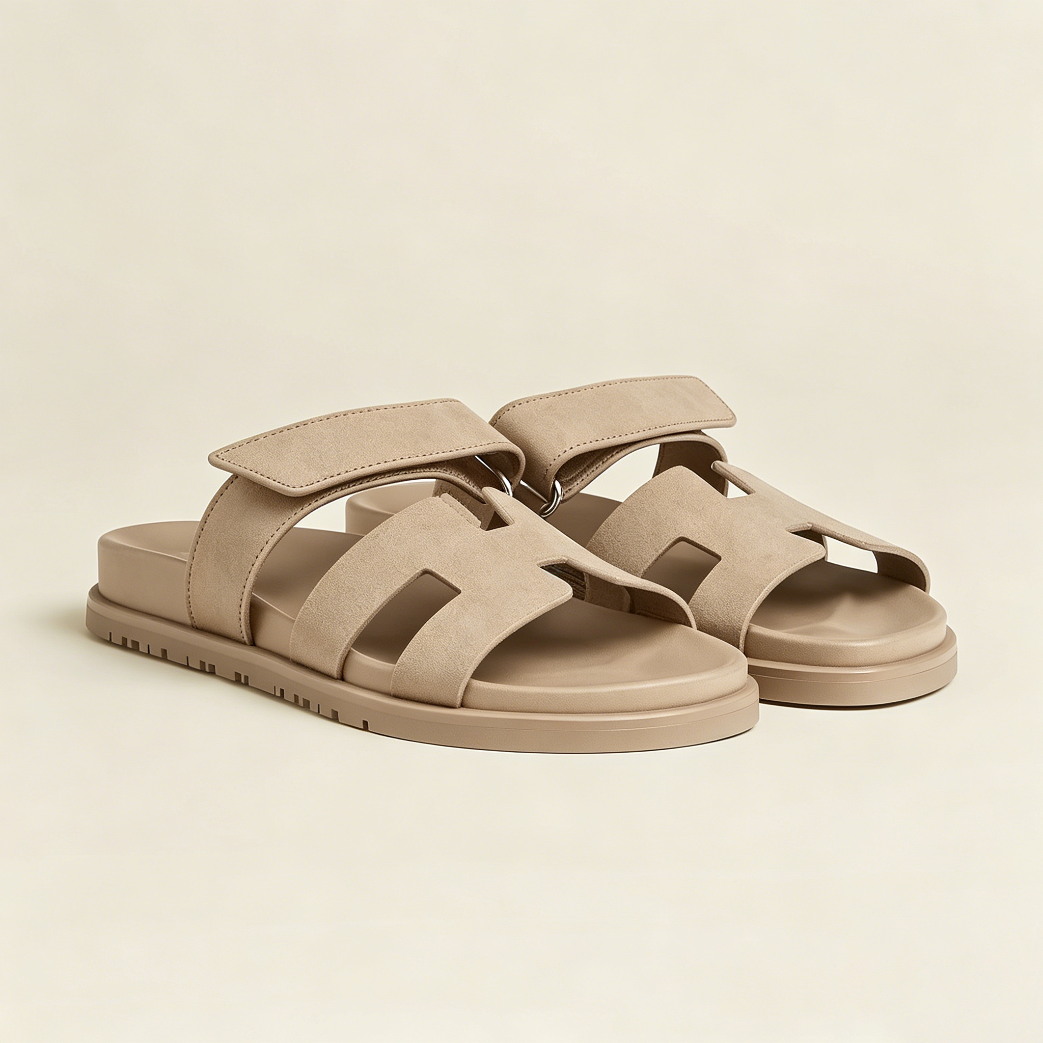 30 Leather Slide Sandals - Image 1