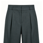High-Waist Wide-Leg Trousers - Image 2