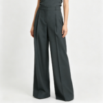 High-Waist Wide-Leg Trousers - Image 3